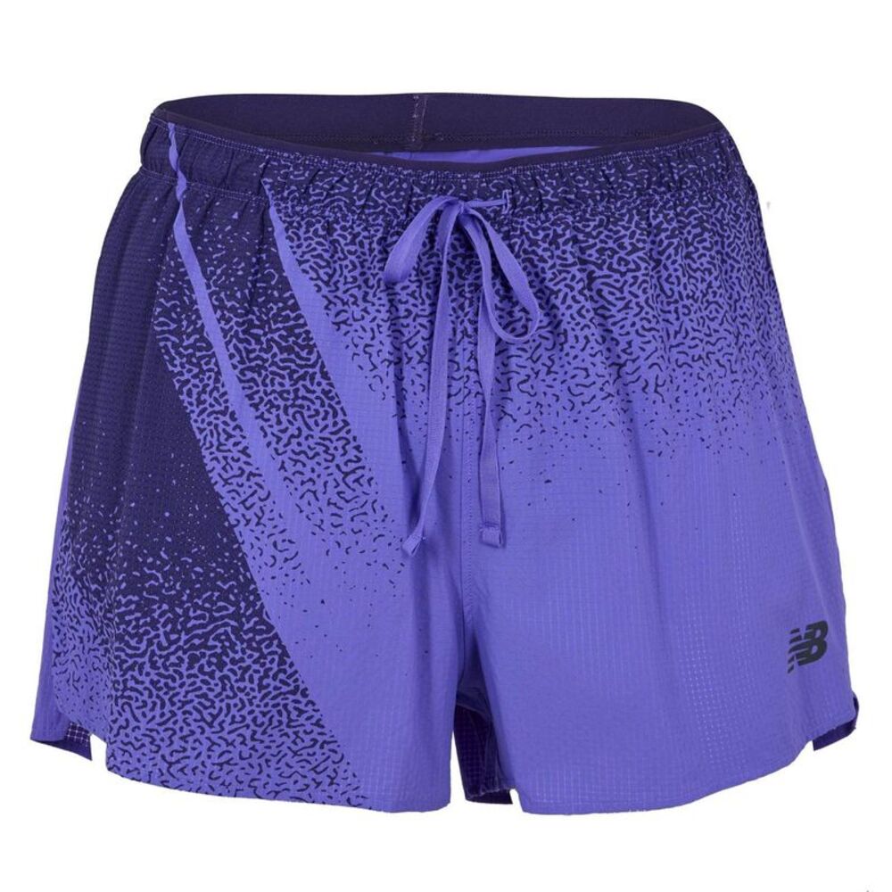 New Balance Unisex Adult Race Day Running Shorts / Blue